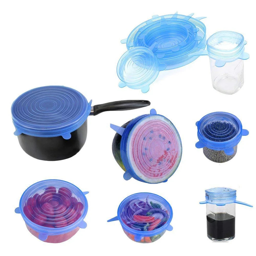 Silicone Stretch Lids Reusable