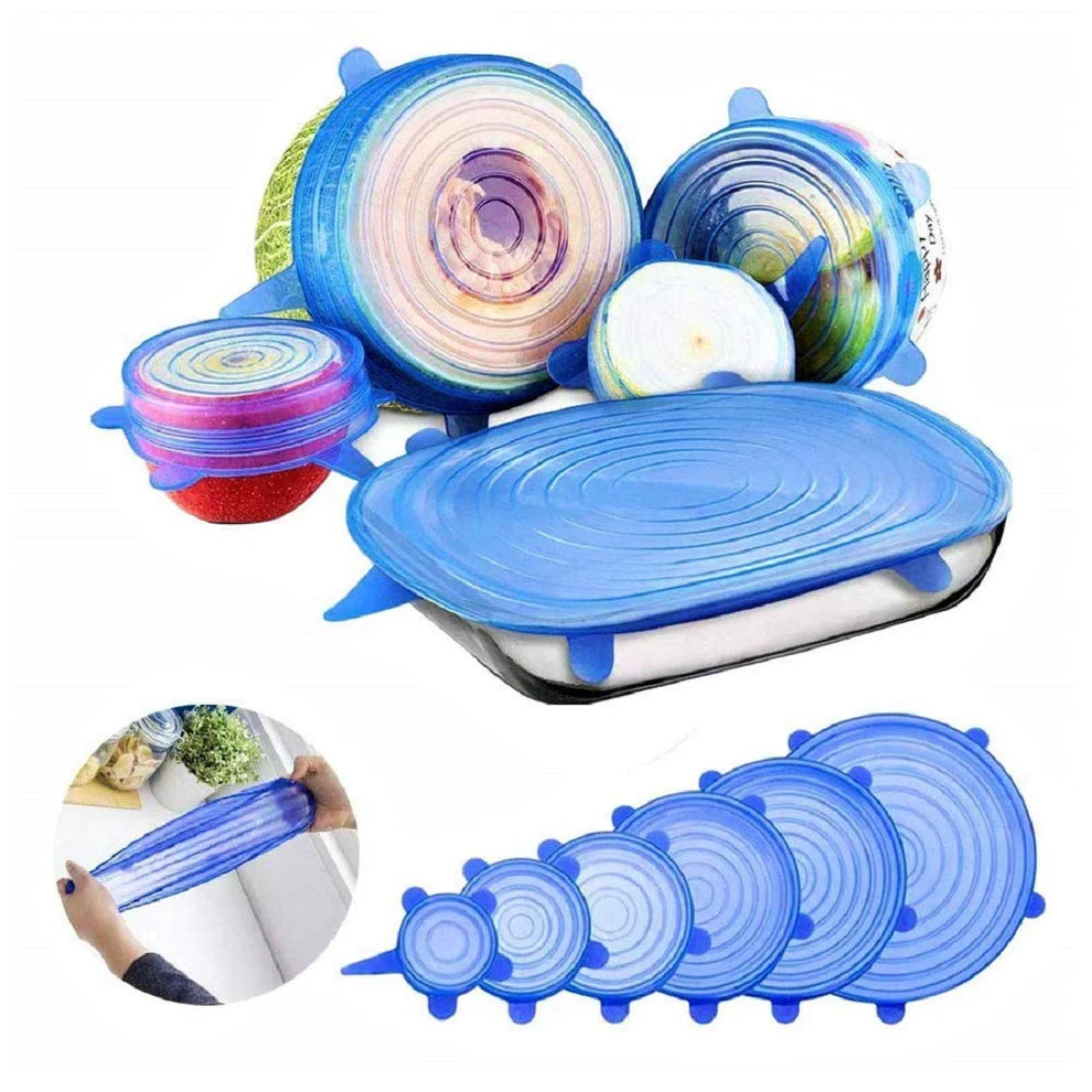 Silicone Stretch Lids Reusable